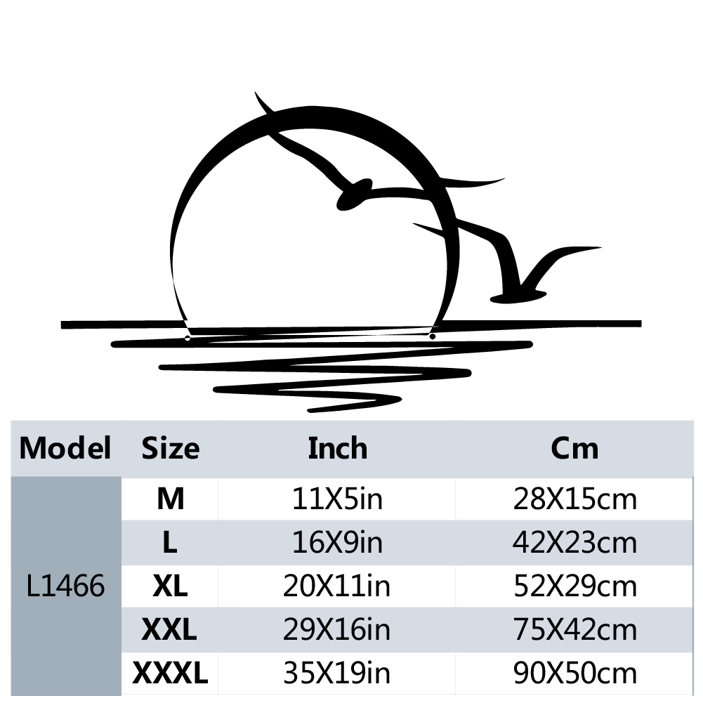 Seagull Sunrise Art Wall Decal - Home Decor Indonesia review and price