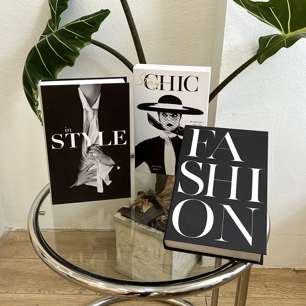 3pcs/lot Simulation Books for  - Home Decor Magazine review and price