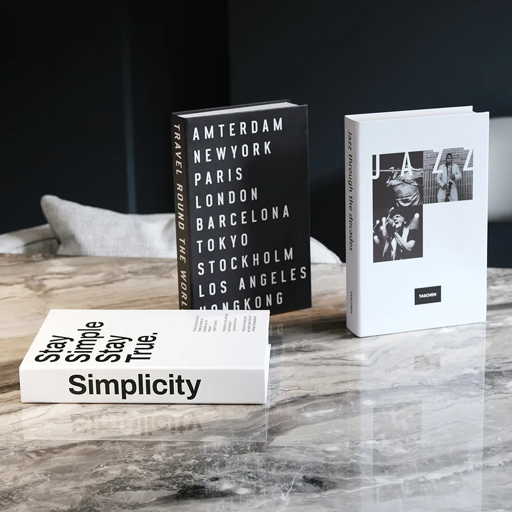 3pcs/lot Simulation Books for  - Home Decor Magazine review and price