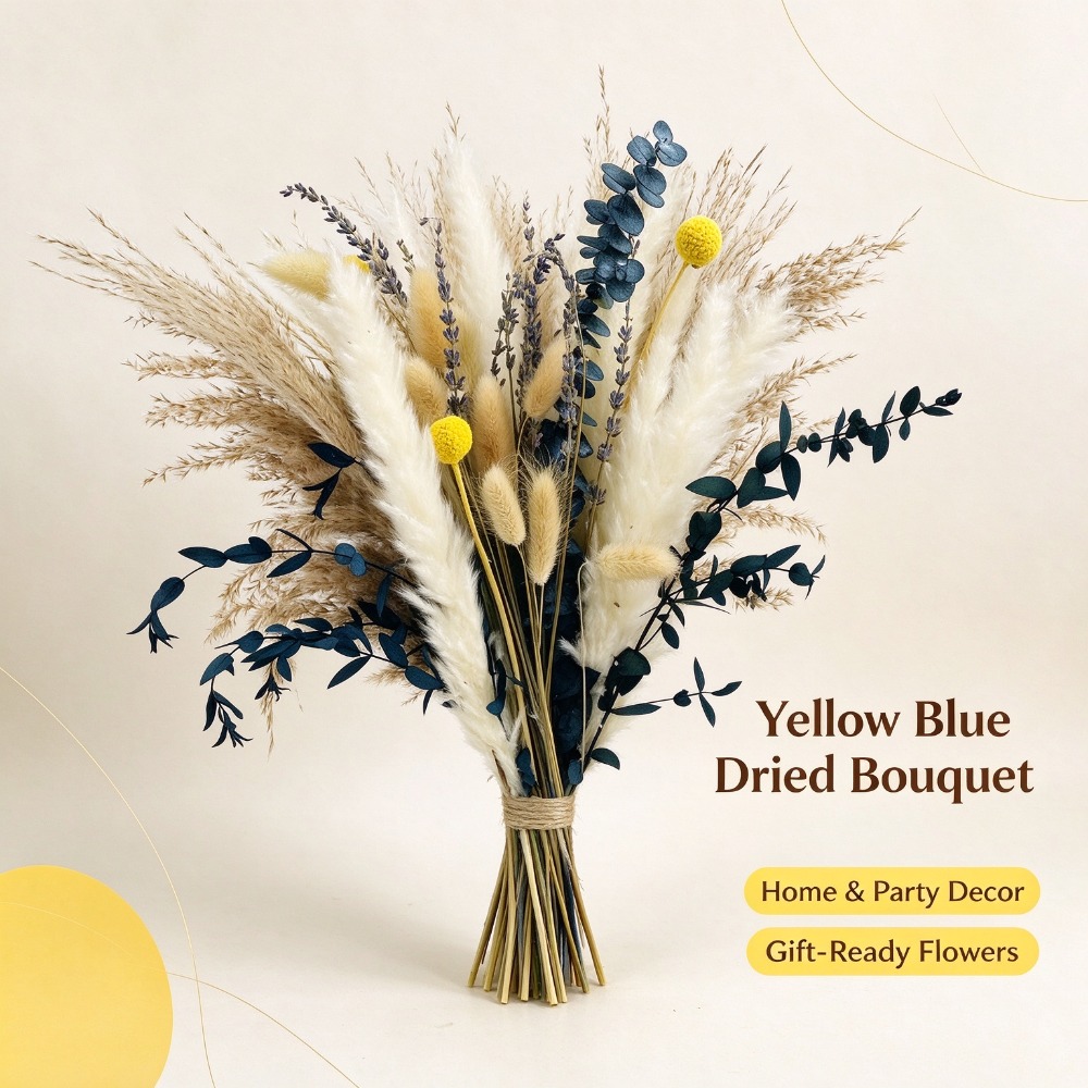 Pampas grass dried flower bouq - Pampas Grass Decor review and price
