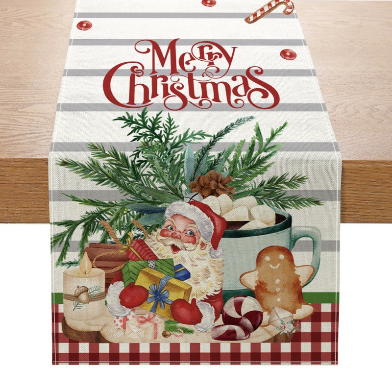 Christmas Table Runner New Xma - Linen Table Runner review and price