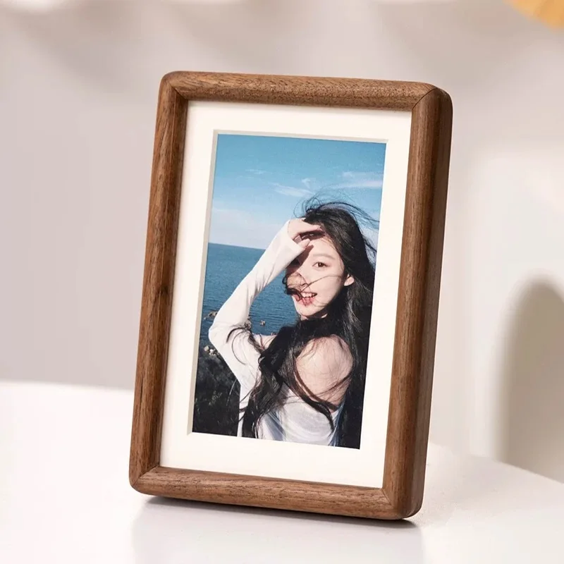 Solid Wood Black Walnut Photo  - Bamboo Photo Frame review and price